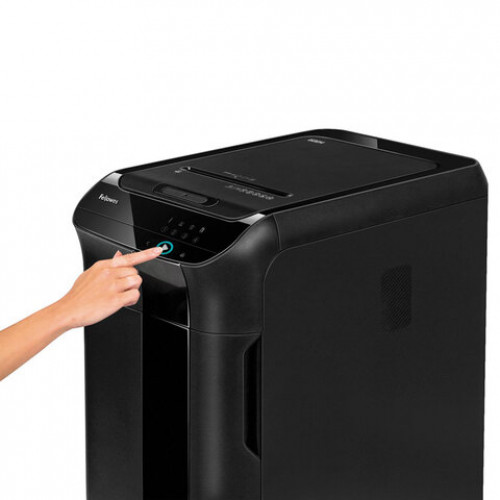 Уничтожитель (шредер) с автоподачей FELLOWES AUTOMAX 600M, 5 уровень секретности, 2x12 мм, 83 л, FS-46574