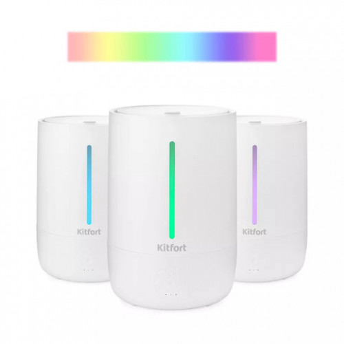 Увлажнитель воздуха KITFORT KT-2832, объем бака 4,5 л, 25 Вт, белый