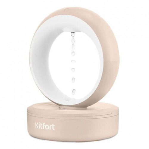 Увлажнитель воздуха KITFORT КТ-3847, резервуар 680 мл, 10 Вт, белый/бежевый