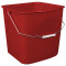 Ведро УНИВЕРСАЛЬНОЕ 25 л, КРАСНОЕ, подходит для уборочных тележек, уборки, хранения, пластик, 609755, 25EC/5 Ведро УНИВЕРСАЛЬНОЕ 25 л, КРАСНОЕ, подходит для уборочных тележек, уборки, хранения, пластик, 609755, 25EC/5