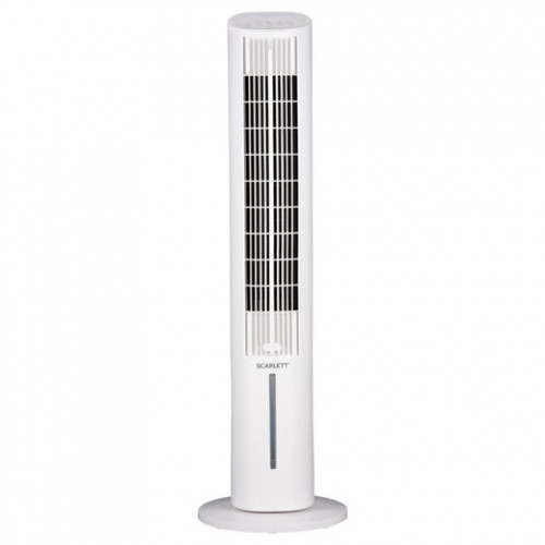Охладитель воздуха колонный SCARLETT SC-DC111B15, 4 в 1, 3 режима, 75 Вт, бак 3 л, пульт ДУ, белый