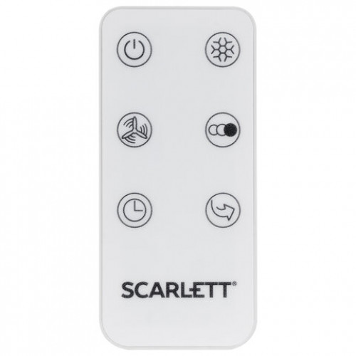 Охладитель воздуха колонный SCARLETT SC-DC111B15, 4 в 1, 3 режима, 75 Вт, бак 3 л, пульт ДУ, белый