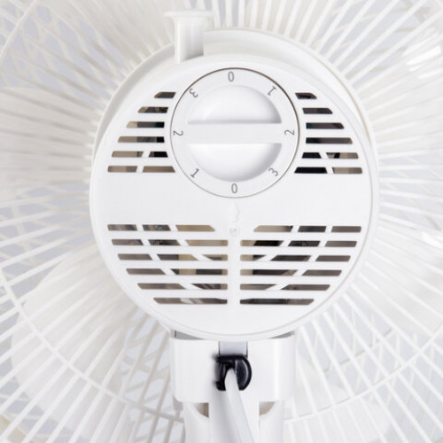 Вентилятор напольный SONNEN FT-L501, 60 Вт, 45 см, 3 скорости, вращение на 70°, механическое управление, белый, 457785