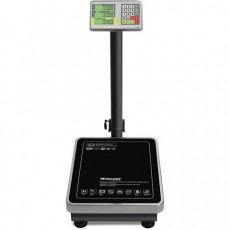 Весы напольные MERTECH M-ER 335ACL-150.20 LCD (0,4-150 кг) дискретность 20 г, платформа 600x460 мм, со стойкой, 3117