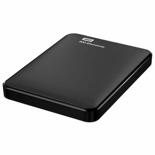 Внешний жесткий диск WD Elements Portable 1TB 2.5 USB 3.0 черный, WDBMTM0010BBK-EEUE