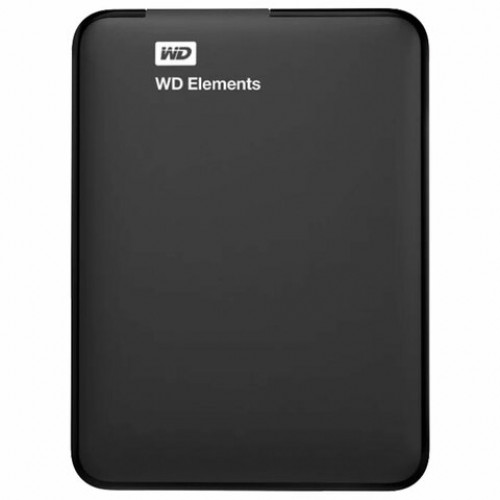 Внешний жесткий диск WD Elements Portable 1TB 2.5 USB 3.0 черный, WDBMTM0010BBK-EEUE