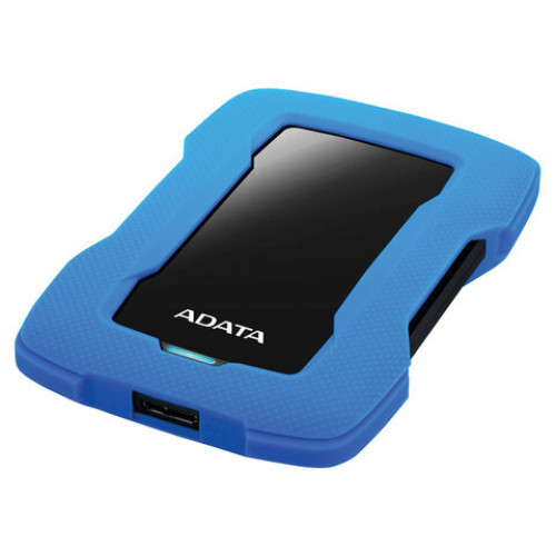 Внешний жесткий диск A-DATA DashDrive Durable HD330 1TB, 2.5, USB 3.0, синий, AHD330-1TU31-CBL