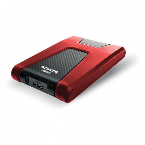 Внешний жесткий диск A-DATA DashDrive Durable HD650 1TB, 2.5, USB 3.0, красный, AHD650-1TU31-CRD