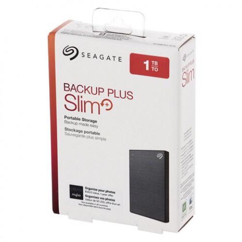 Внешний жесткий диск SEAGATE One Touch 1TB, 2.5, USB 3.0, черный, STKB1000400