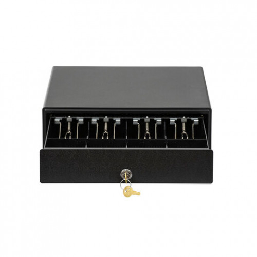 Ящик денежный механический АТОЛ SB-330-B, 330х380х90 мм, без подключения ККМ, черный, 44421