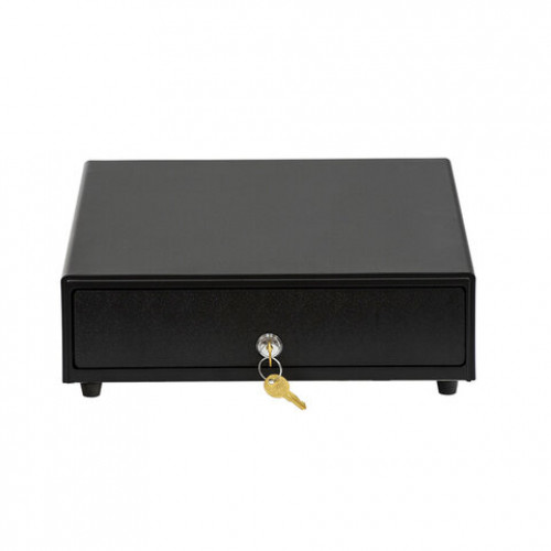 Ящик денежный механический АТОЛ SB-330-B, 330х380х90 мм, без подключения ККМ, черный, 44421