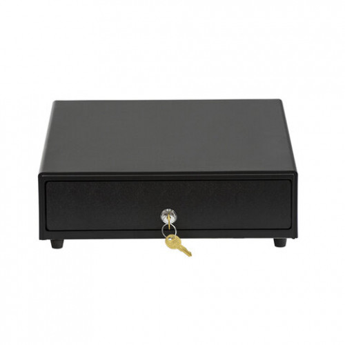 Ящик денежный электромеханический АТОЛ CD-330-B (ККМ Атол), 330х380х90 мм, черный, 38709