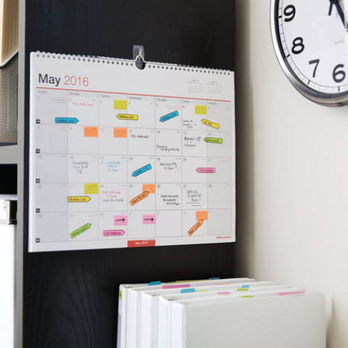 Закладки клейкие POST-IT, пластиковые, 12 мм, 5 цветов х 20 шт., стрелки, 684-ARR1