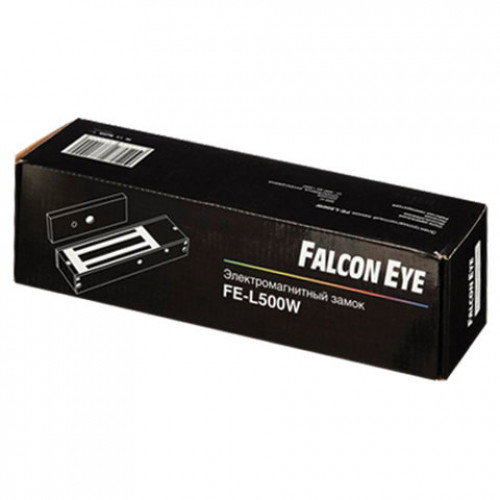 Замок FALCON EYE FE-L500W электромагнитный, уличный влагозащищенный, сила удержания до 500 кг, 00-00106123