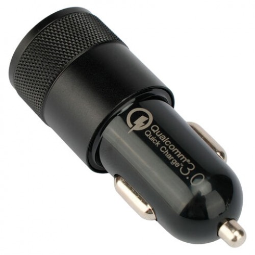 Зарядное устройство автомобильное CABLEXPERT 38Вт, 3А, QC3.0/PD, 1хUSB, 1хType-C, MP3A-UC-CAR24