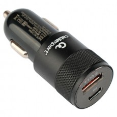 Зарядное устройство автомобильное CABLEXPERT 38Вт, 3А, QC3.0/PD, 1хUSB, 1хType-C, MP3A-UC-CAR24