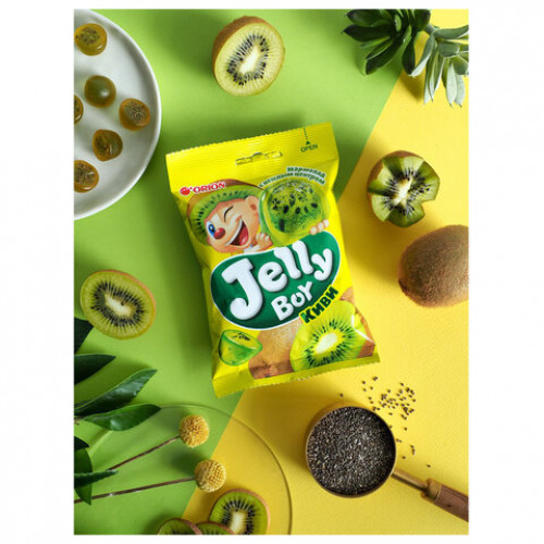 Мармелад жевательный ORION Jelly Boy со вкусом киви, 66 г