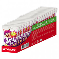 Мармелад жевательный ORION Jelly Boy со вкусом красного винограда, 66 г