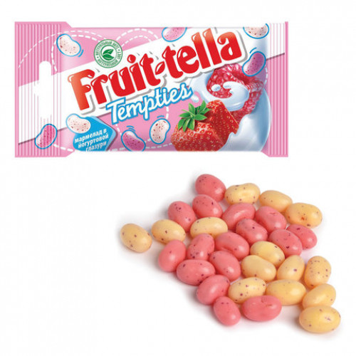 Мармелад жевательный FRUITTELLA (Фруттелла) Tempties, 35 г, пакет, 67887