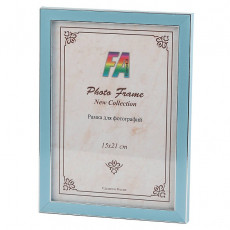 Фоторамка ВК пластик Акварель голубой 21х30 (32)