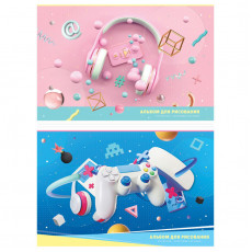 Альбом для рисования 20л., А4, на скрепке ArtSpace Увлечения. Gadget, эконом