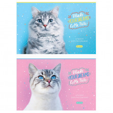 Альбом для рисования 32л., А4, на скрепке ArtSpace Питомцы. Funny cats Альбом для рисования 32л., А4, на скрепке ArtSpace Питомцы. Funny cats
