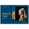 Альбом для рисования 40л., А4, на скрепке Greenwich Line Great painters. Vermeer, 120г/м2