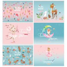 Альбом для рисования 12л., А5, на скрепке BG Время мечтать