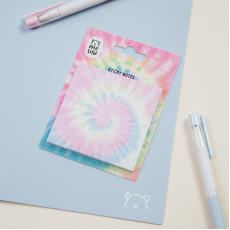 Самоклеящийся блок MESHU Candy color, 75*75мм, 50л., европодвес, Lovely