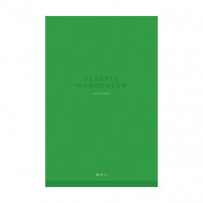 Блокнот А5 80л. на скрепке ArtSpace Monocolor. Green Блокнот А5 80л. на скрепке ArtSpace Monocolor. Green