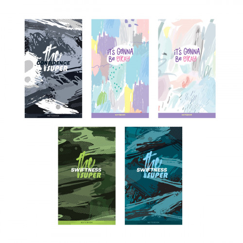 Блокнот А7 48л. на склейке ArtSpace Texture