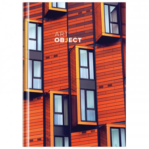 Бизнес-блокнот А5, 120л., OfficeSpace Архитектура. Art object, глянцевая ламинация