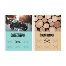 Бизнес-блокнот А5, 80л., BG Strong temper, глянцевая ламинация