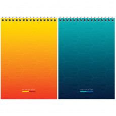 Блокнот А5 60л. на гребне ArtSpace Моноколор. Simple modern, твердая подложка