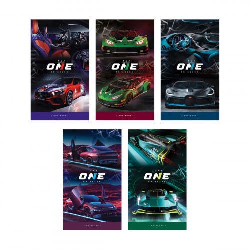 Блокнот А7 48л. на склейке ArtSpace Sport car