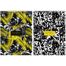 Блокнот А5 60л. на гребне ArtSpace Узоры. Quite the thing, твердая подложка