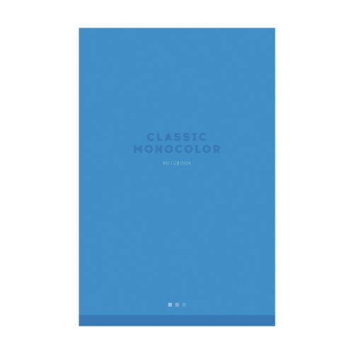 Блокнот А5 80л. на скрепке ArtSpace Monocolor. Blue