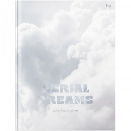 Бизнес-блокнот А5, 80л., BG Aerial dreams,soft-touch ламинация