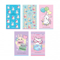 Блокнот А7 48л. на склейке ArtSpace Cute animals Блокнот А7 48л. на склейке ArtSpace Cute animals