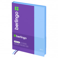 Ежедневник недатированный, А5, 136л., кожзам, Berlingo 