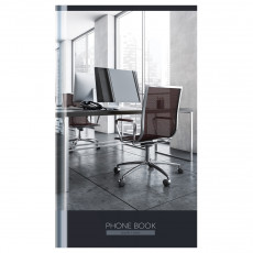 Телефонная книга А5, 80л., 7БЦ, OfficeSpace 