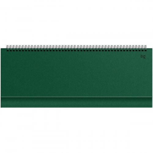 Планинг недатированный, 56л., 330*130мм, балакрон, BG "Ariane. Dark green"