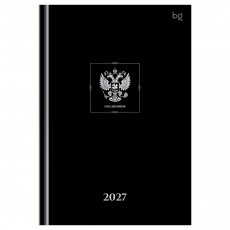 Ежедневник датированный 2027г., А5, 176л., 7БЦ BG 