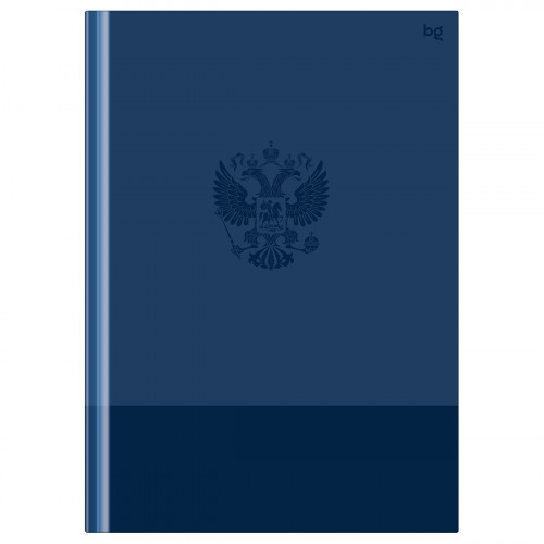 Бизнес-блокнот А4, 80л., BG "Россия", глянцевая ламинация