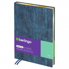 Ежедневник недатированный, А5, 136л., кожзам, Berlingo 
