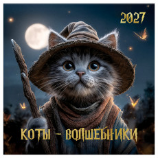 Календарь настенный перекидной на скрепке, 290*290 мм 12л. BG 