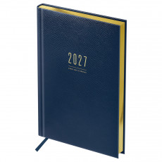 Ежедневник датированный 2027г., А4, 176л., твердый переплет, кожзам, BG 