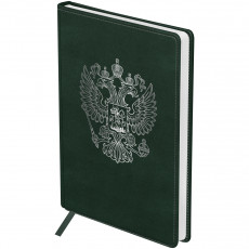 Ежедневник недатированный, А5, 160л., твердый переплет, кожзам, BG 