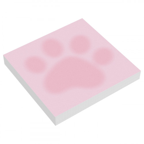 Блок для записей MESHU "Paw", 8,5*8,5см, 100л., на склейке