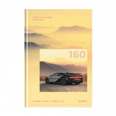 Ежедневник недатированный А5, 160л., 7БЦ, BG 